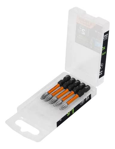 Kit 5 Puntas De Impacto Phillips Ph2 X 2 Truper 100820 Mercadolibre