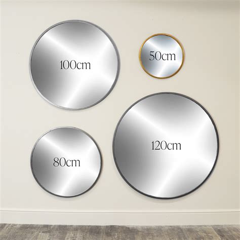 Large Round Gold Wall Mirror Cm X Cm