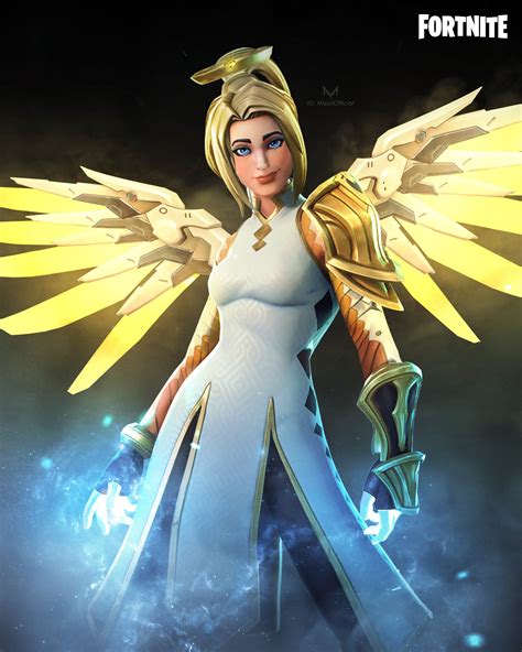 Mizuri Fortnite X Overwatch Mercy