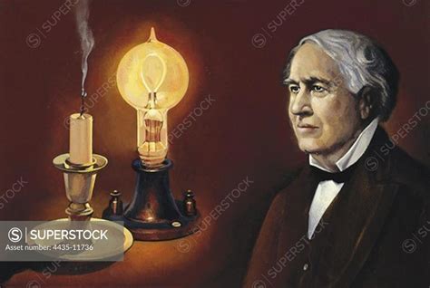 EDISON Thomas Alva 1847 1931 United States Scientist And Inventor