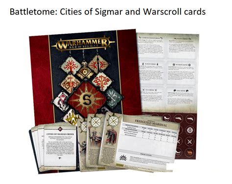 Warhammer Aos Cities Of Sigmar Battletome Warscroll Enhancement