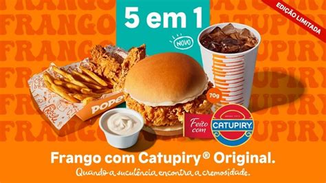 Popeyes® Lança Novo Sanduíche Com Combinação Amada No Brasil Frango