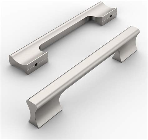 Amerdeco Pack Brushed Satin Nickel Cabinet Pulls Inch Mm Hole