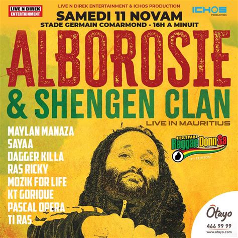 Festival Reggae Donn Sa Th Edition Bambous Otayo