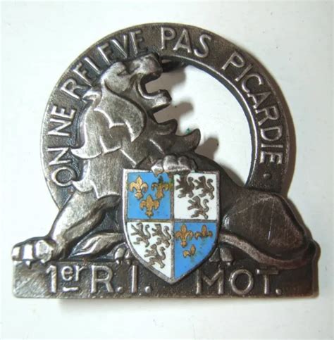 Insigne Regiment D Infanterie Motorisee Arthus Bertrand Eur