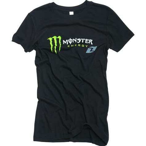 One Industries Official Monster Energy Womens Girls Confusion Tee