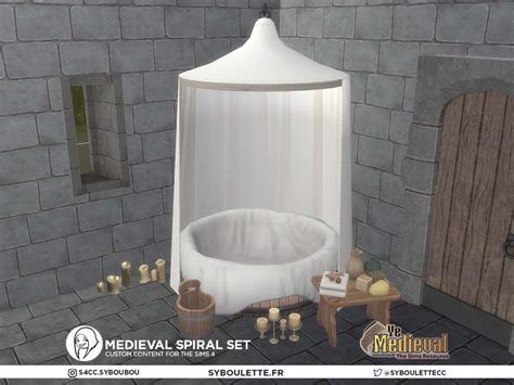 The Sims Resource - Medieval bath corner