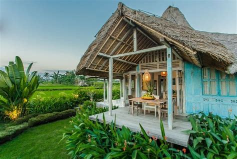 Garden And Rice Fields Maison Earthship Petite Maison Design