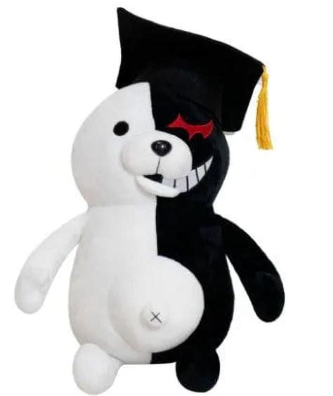 Dangan Ronpa Super Danganronpa Monokuma Black White Bear Plush Toy