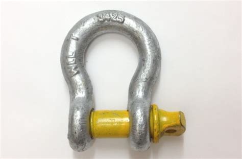 1 Pin Ht Bow Shackle 22mm Body 65t Wll