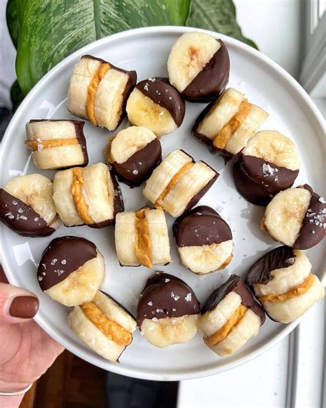 Clean Eating Guide On Instagram Easy Chocolate Covered Banana Bites