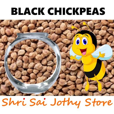 Black Chickpeas Kacang Kuda Hitam Chickpea Shri Sai