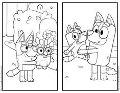 8 Ideas De Bluey Librito Para Colorear En 2024 Libros Para Colorear