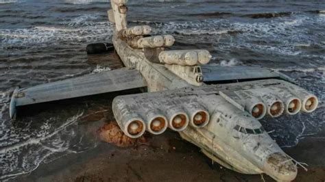 Its A Boat Its A Plane No Its An Abandoned Russian Sea Monster