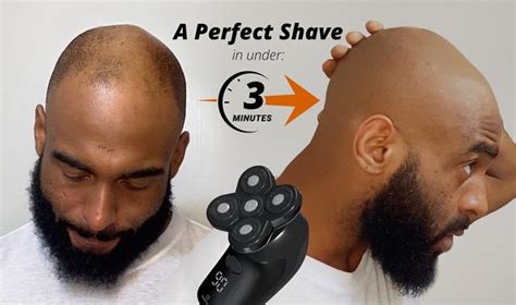 Groomie Shaver Best Electric Head Shaver For Men Bald Head Razor To