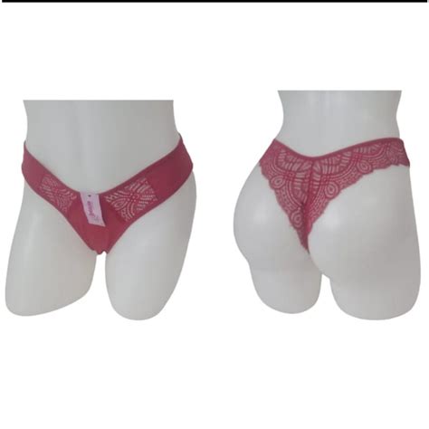 Kit 5 Calcinhas Em Renda Tangas Luxo Sexy Lingerie Shopee Brasil