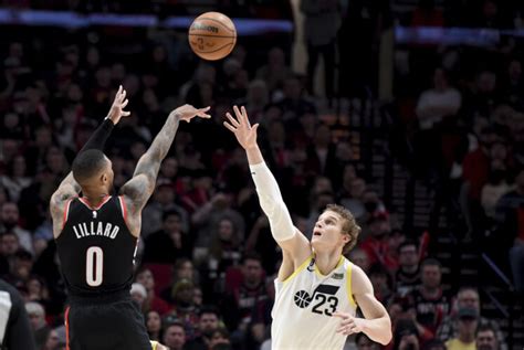 Damian Lillard Scores 60 Points Blazers Top Jazz 134 124 News