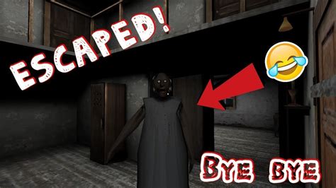 Granny Gameplay Walkthrough In Easy Modeescaping By Door Youtube