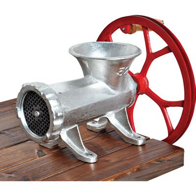 No Cast Iron Meat Grinder With Flywheel Hand Meat Grinders