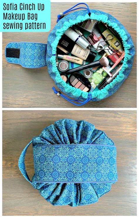 Sofia Cinch Up Makeup Bag Sewing Pattern Artofit