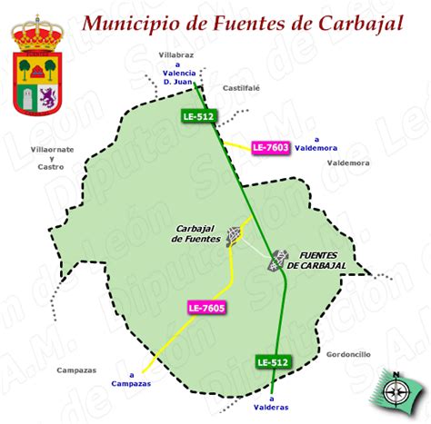 Los Pueblos Del Municipio Ayuntamiento De Fuentes De Carbajal