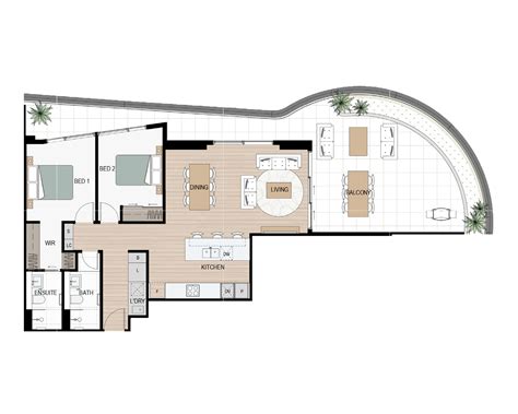 Floorplans - The Dunes - Beachfront Residences - Scarborough