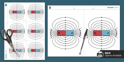 Magnetic Field Illustration Teacher Made Twinkl