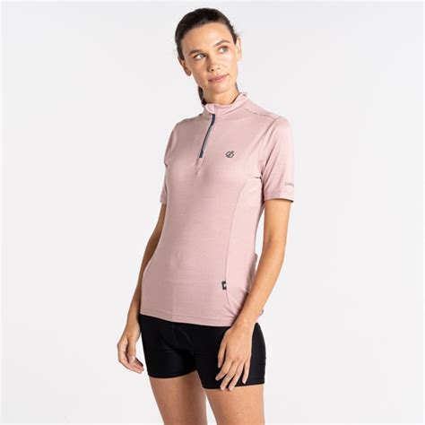 Dare B Women S Pedal Through It Lightweight Jersey Dusky Rose Marl