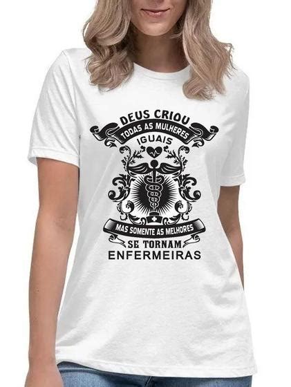 Camiseta Somente As Melhores Se Tornam Enfermeiras Camisa Mago Das