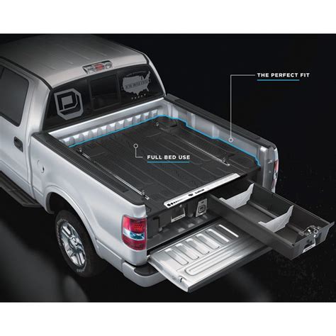 Decked 2 Drawer Pickup Truck Bed Storage System For Dodge Ram 1500