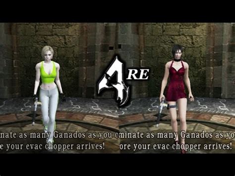 Jill Ada Sexy Skin Mod Resident Evil Youtube