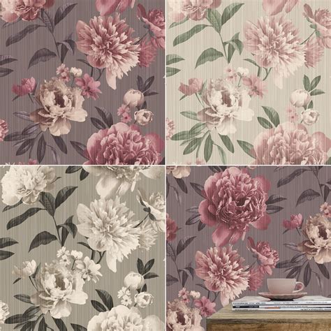 Rasch Valentina Floral Bloom Trail Wallpaper