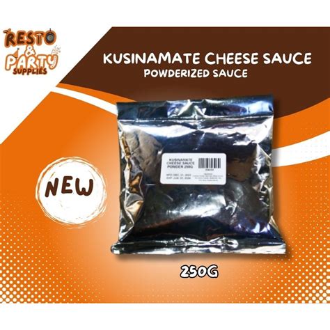 Cheese Sauce Powder Kusinamate G Shopee Philippines