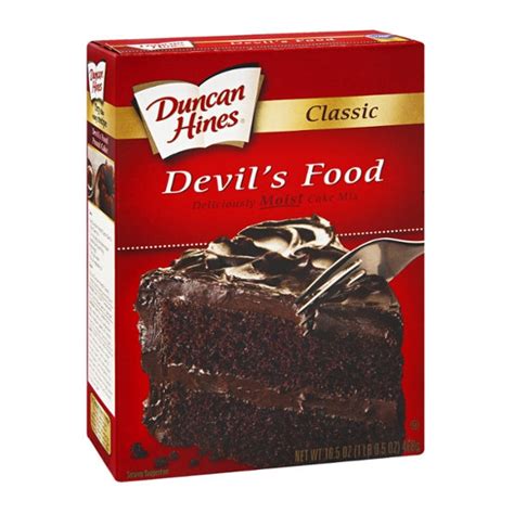 Duncan Hines Classic Cake Mix Devil S Food Reviews