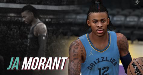 Nba K Ja Morant Cyberface Hair Update And Body Model By Monja