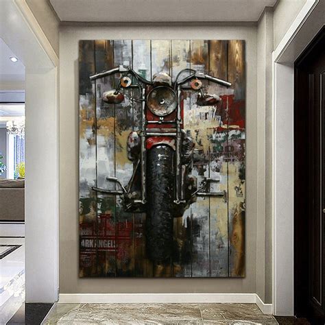 motorcycle canvasmotorcycle wall decormotor  speed decor