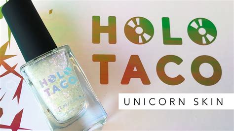 HOLO TACO Unicorn Skin Try It Or Buy It YouTube