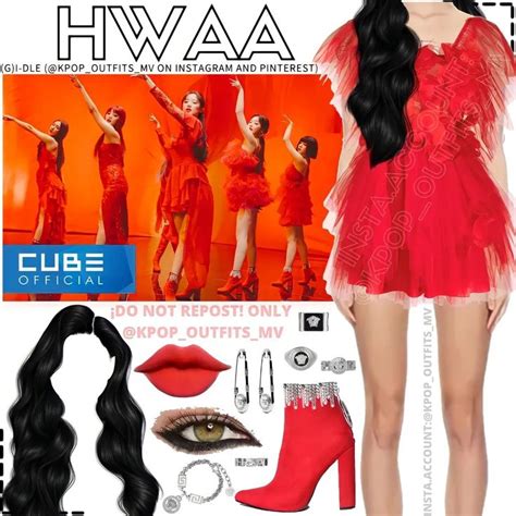 G I DLE HWAA INSPIRED OUTFIT 1 4 KPOP OUTFITS MV ON INSTAGRAM