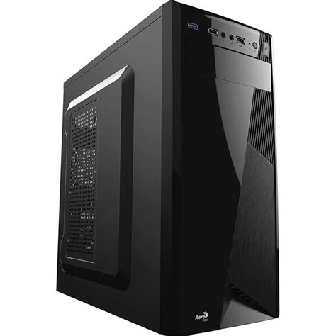 Aerocool Mini Micro Atx Tower Computer Case Black Falcon Computers