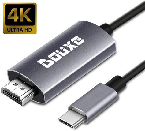 Douxe Hk2 Usb C Naar Hdmi Kabel Usb C Naar Hdmi Adapter 4k60hz