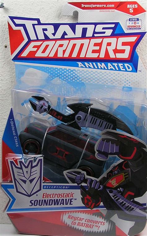 Transformers Animated Animated Deluxe Soundwave Deluxe Action Figure