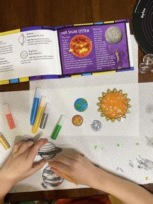 Stained Glass Solar System Craft Kit National Geographic Target