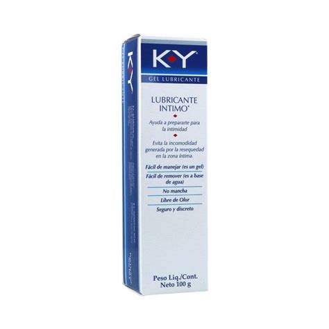 Gel Lubricante Intimo K Y Caja Individual X 1 Tubo X 100Gr Cruz Verde