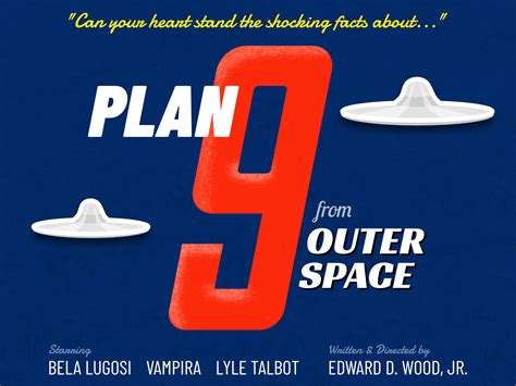 Plan 9 from Outer Space concept poster by Jim Ramsey on Dribbble