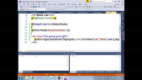 Asp Net Mvc Course Bookstore Real Application Create Menu View And