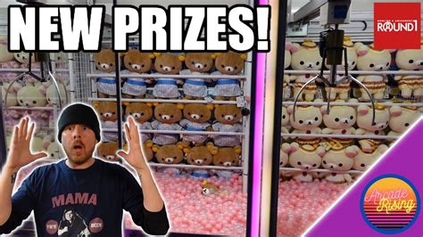 Cute New Prizes In The Eclaws Round Claw Machines Youtube