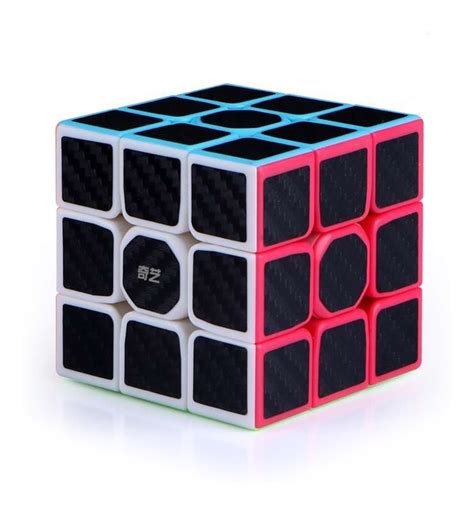 Cubo Rubik Qiyi Warrior W Carbon Fiber Speed 3x3 Original COMPRANUBE