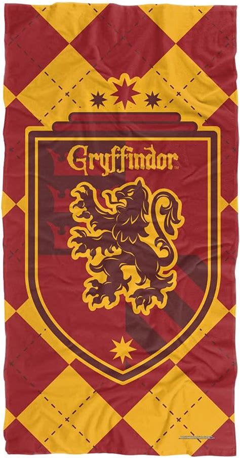 Amazon Logovision Harry Potter Gryffindor Plaid Sigil Officially