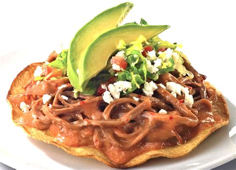 Receta De Tostadas De Carne Deshebrada Recetas Mexicanas