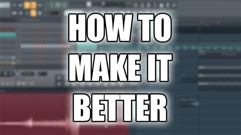 How To Make Your Simple Beats Sound Better Youtube